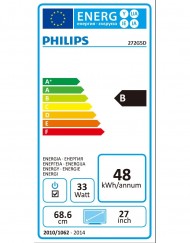 Монитор Philips 272G5DJEB, 27" Wide TN LED, 1 ms, 80M:1 DCR, 300 cd/m2, 1920x1080 FullHD, USB, DVI,