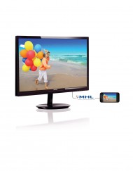 Монитор Philips 28" Slim LED MVA 1920x1080 FullHD 16:9 4ms 300cd/m2 20 000 000:1 178/178 HDMI, MHL,