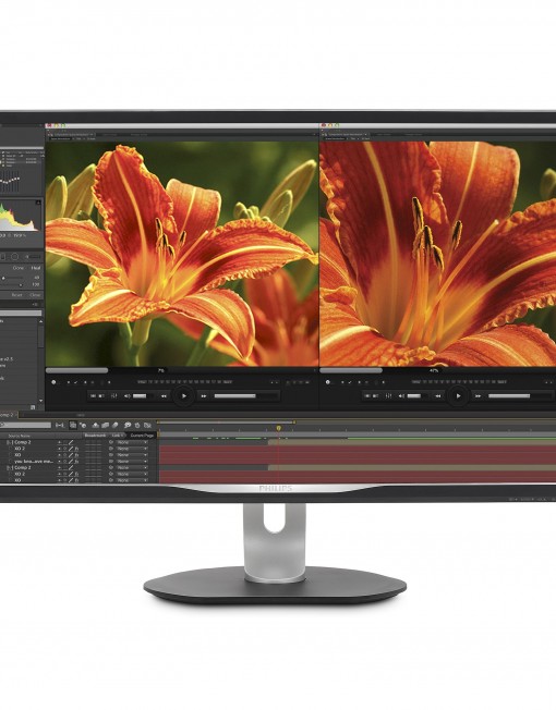 Монитор Philips LCD, 4K, Дисплей с MultiView, Черен, BDM3275UP/00