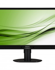 Монитор Philips LED 24", Full HD, DVI, Черен, 241B4LPYCB