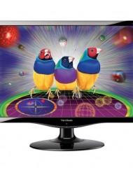 Монитор ViewSonic VA2232w, 22", 16:10, LED, 1680x1050, 5ms, 10.000,000:1 DCR, 250 cd/m2, Analogue /