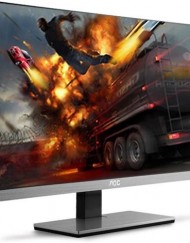 Монитор WLED 21.5" AOC i2267FWh WLED, IPS, 1920 x 1080 Full HD, VGA, 2 x HDMI, Вградени тонколони