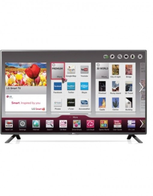 Телевизор 50" (127 cm) LG 50LF580V, FULL HD LED, Smart TV, DVB-T2/C/S2, WiFi, LAN, 3x HDMI, USB