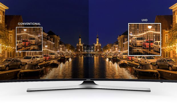 Телевизор LED Smart Samsung, 55`` (138 cм), Извит, 55MU6202, 4K Ultra HD