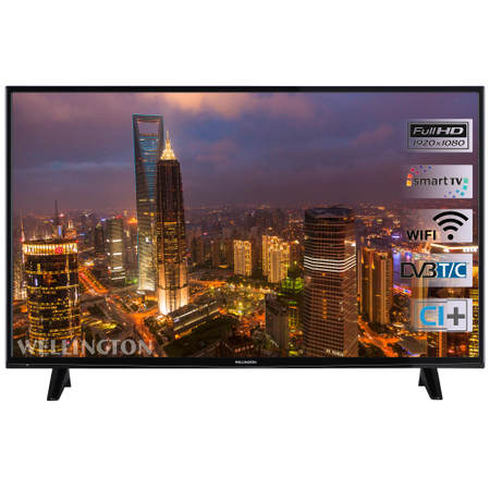 Телевизор LED Smart Wellington, 49" (124 см), WL49FHD282SW, Full HD