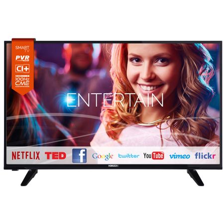 Телевизор LED Smart Horizon, 43"(109 cм), 43HL733F, Full HD