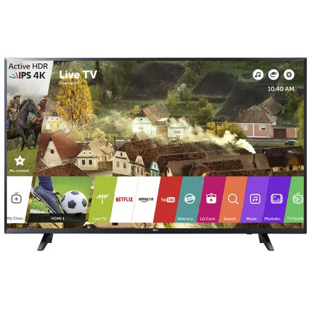 Телевизор LED Smart LG, 65" (164 cм), 65UJ620V, 4K Ultra HD
