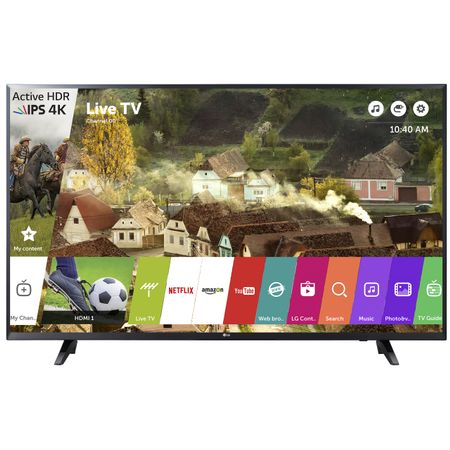 Телевизор LED Smart LG, 65" (164 cм), 65UJ620V, 4K Ultra HD