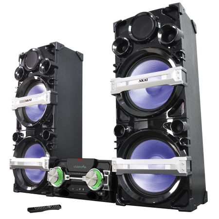 Аудио система Akai, AHT-38A5, Bluetooth, Радио, USB/SD, Черна