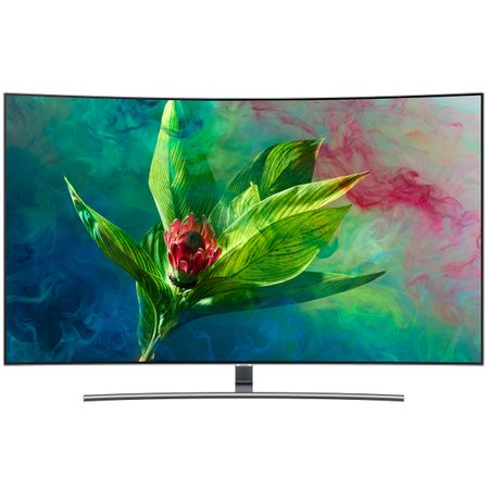 Телевизор QLED Smart Samsung, Извит, 55" (138 см), 55Q8CN, 4K Ultra HD