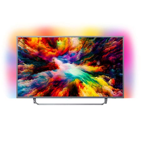 Телевизор Smart Android Philips, 43" (108 см), 43PUS7303/12, 4K Ultra HD