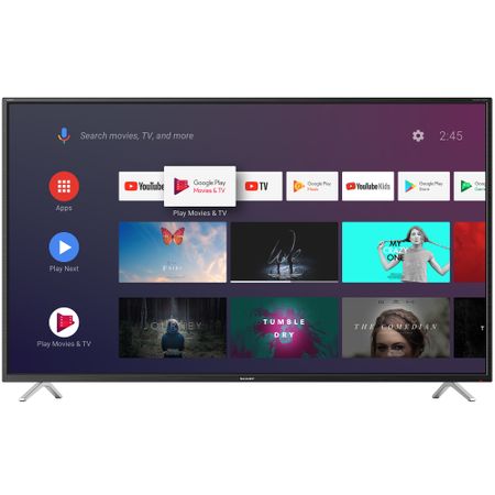 Телевизор Smart Android LED Sharp, 40" (102 см), 40BL2EA, 4K Ultra HD