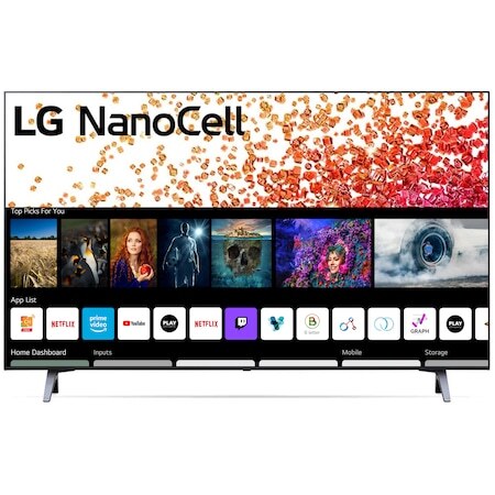Телевизор LG 43NANO753PR, 43" (108 см), Smart, 4K Ultra HD, LED, Клас G